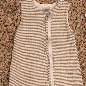 Little Unicorn Sleep Sack - Grey Stripe